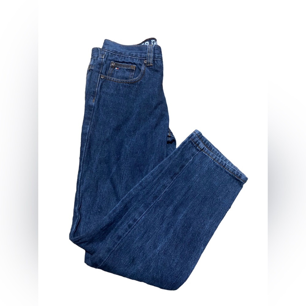 Tommy Hilfiger skinny jeans boys size 16 color blue